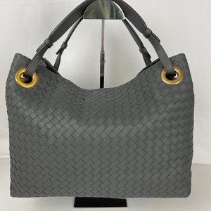 New Bottega Veneta Medium Leather Shoulder Bag - Authenticity Guaranteed